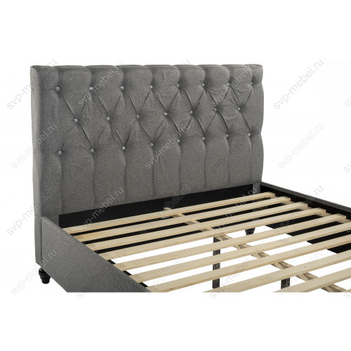 Кровать Relax 160х200 dark grey