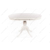 Стол деревянный Toskana 90 молочно-белый