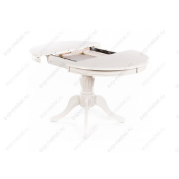 Стол деревянный Toskana 90 молочно-белый