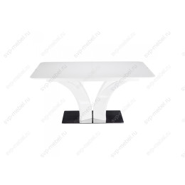 Стол стеклянный Horns 120 super white