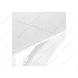 Стол стеклянный Horns 120 super white