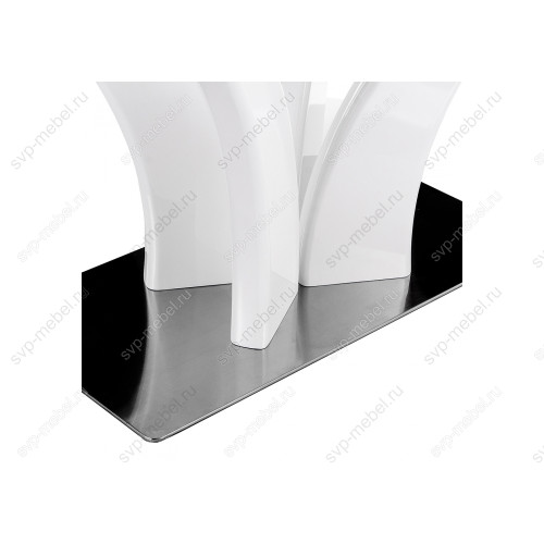 Стол стеклянный Horns 120 super white