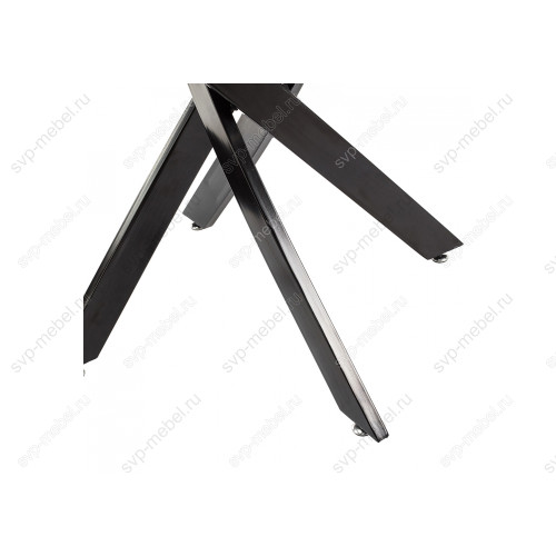 Стол стеклянный Komo 90 black