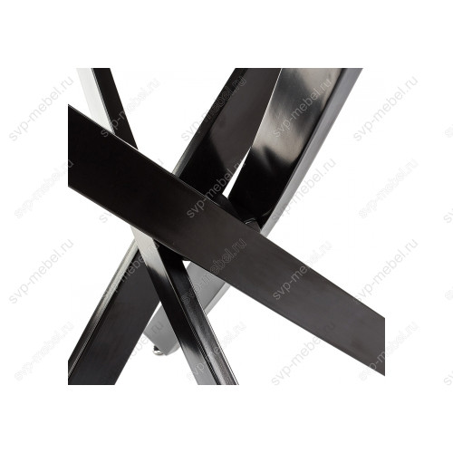 Стол стеклянный Komo 90 black