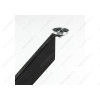 Стол стеклянный Komo 90 black