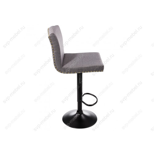 Барный стул Crown grey fabric