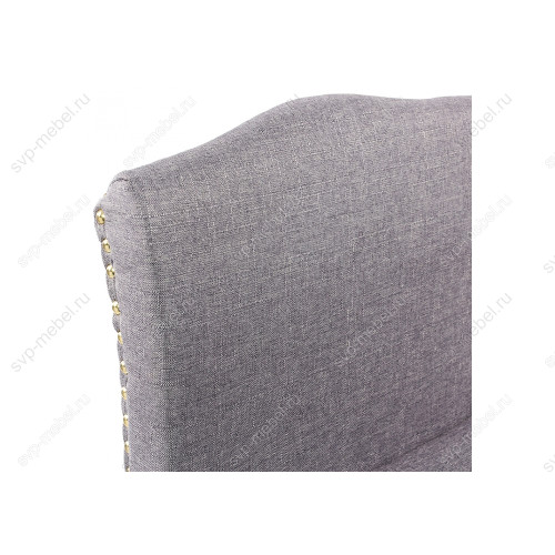 Барный стул Crown grey fabric