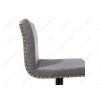 Барный стул Crown grey fabric
