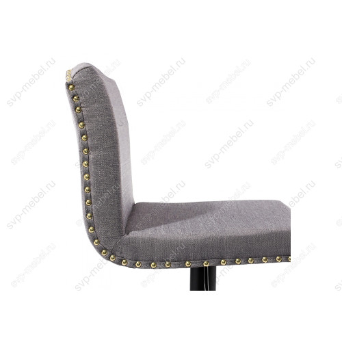 Барный стул Crown grey fabric