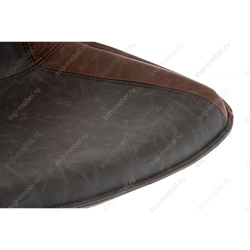 Барный стул Kozi серый / коричневый