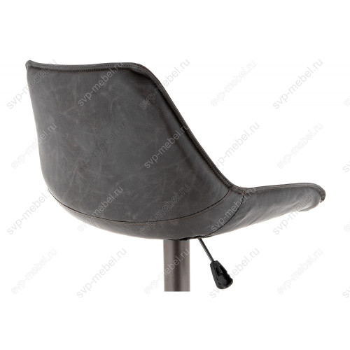 Барный стул Kozi серый / коричневый