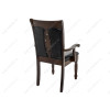 Стул деревянный Gala dirty oak / black