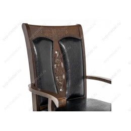 Стул деревянный Gala dirty oak / black