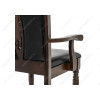 Стул деревянный Gala dirty oak / black