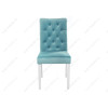 Стул деревянный Amelia white / fabric tiffany