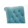 Стул деревянный Amelia white / fabric tiffany