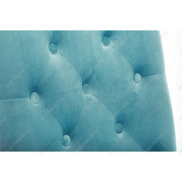Стул деревянный Amelia white / fabric tiffany