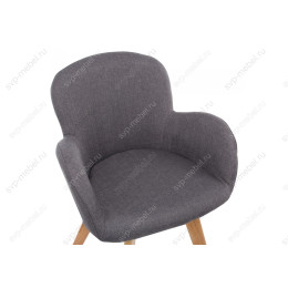 Стул деревянный Стул Asia wooden legs / grey fabric