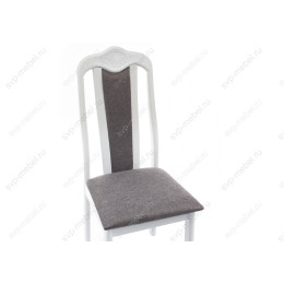 Стул деревянный Aron Soft white / light grey