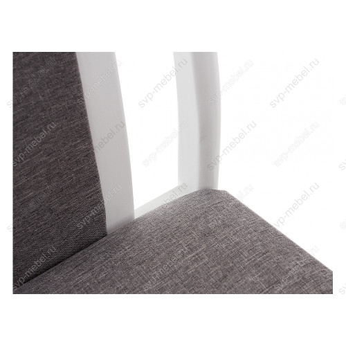 Стул деревянный Aron Soft white / light grey