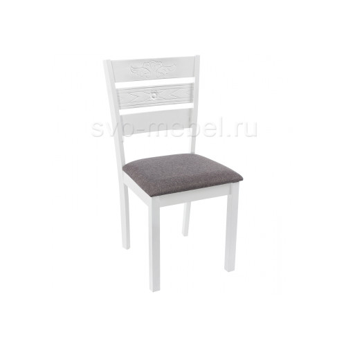 Стул деревянный Simol серый