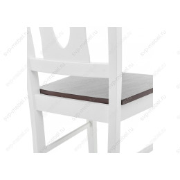 Стул деревянный Tivoli white / oak