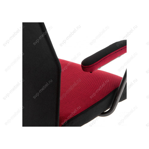 Стул Aven красное / черное