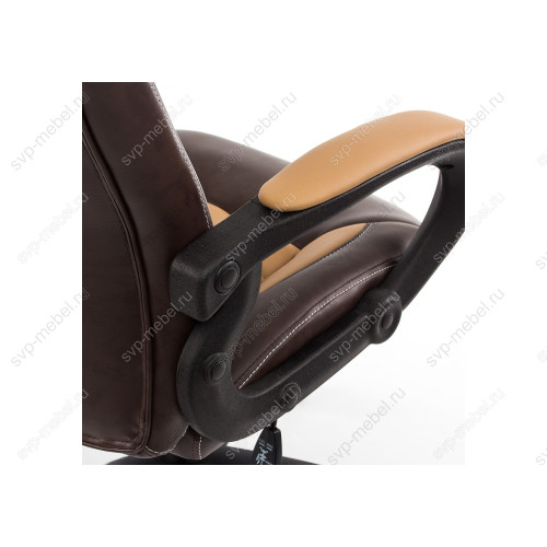 Компьютерное кресло Kadis коричневое / бежевое
