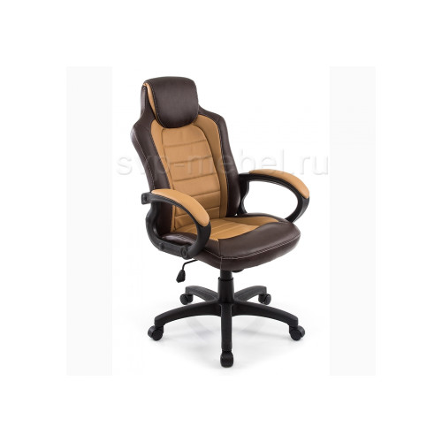 Компьютерное кресло Kadis коричневое / бежевое