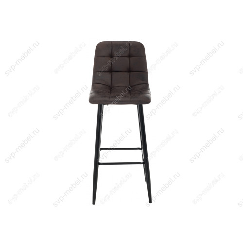 Барный стул Chio black / dark brown