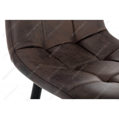 Барный стул Chio black / dark brown