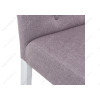 Стул деревянный Amelia white / fabric fog