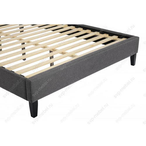 Кровать Veronika 160х200 dark grey