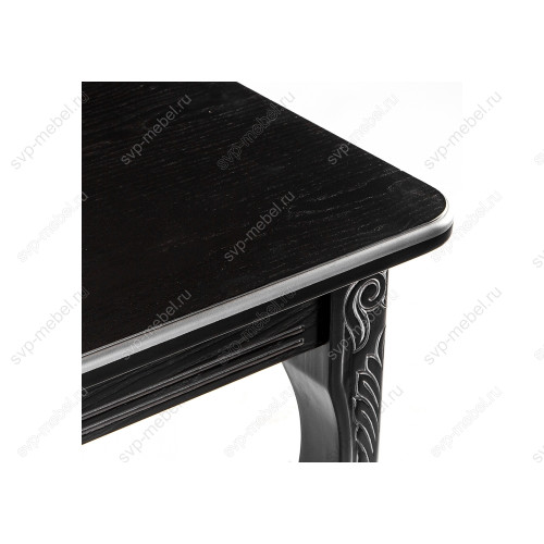 Стол деревянный Каллисто патина серебро