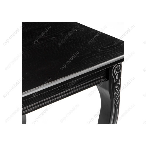 Стол деревянный Каллисто патина серебро