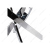 Стол стеклянный Komo 90 Chrome