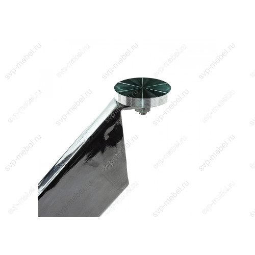 Стол стеклянный Komo 90 Chrome