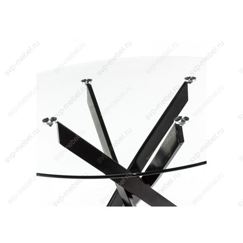 Стол стеклянный Komo Black