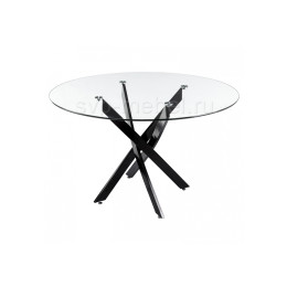 Стол стеклянный Komo Black