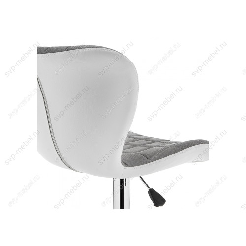 Барный стул Brend серый / белый