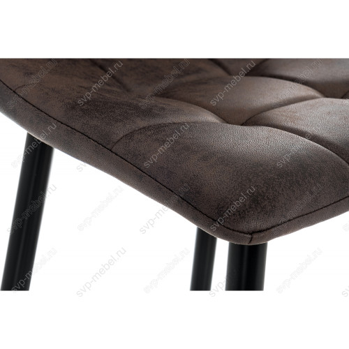 Барный стул Chio black / dark brown