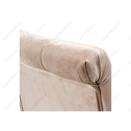 Стул деревянный Amelia dark walnut / fabric beige