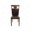 Стул деревянный Luiza dirty oak / dark brown