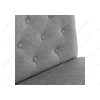 Стул деревянный Menson white / fabric pebble