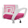 Компьютерное кресло Ergoplus розовое / белое