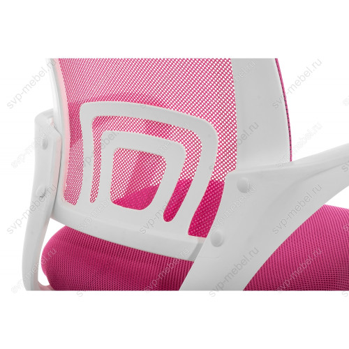 Компьютерное кресло Ergoplus розовое / белое