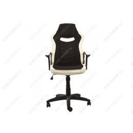 Компьютерное кресло Gamer черное / бежевое