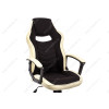 Компьютерное кресло Gamer черное / бежевое