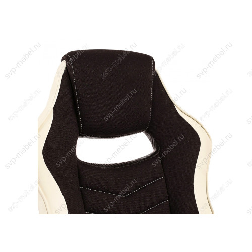 Компьютерное кресло Gamer черное / бежевое