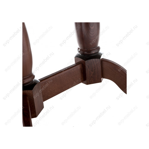 Стол деревянный Кантри 120 орех с коричневой патиной